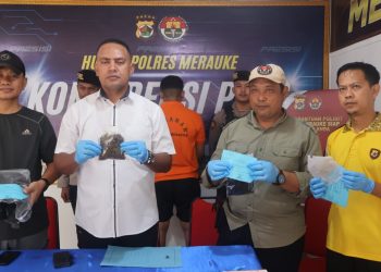 Oknum Polisi di Merauke Tersandung Kasus Ganja, Polres Limpahkan ke Kejaksaan