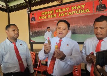 Minyak Tawon Palsu Masuk Apotek dan Kios Jayapura, Polisi Sita Ratusan Botol