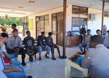 Perkelahian Antar Pelajar di Sarmi Diselesaikan Secara Kekeluargaan di Mapolsek