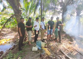 Satresnarkoba Polres Merauke Gagalkan Produksi Miras Tradisional Jenis Sagero