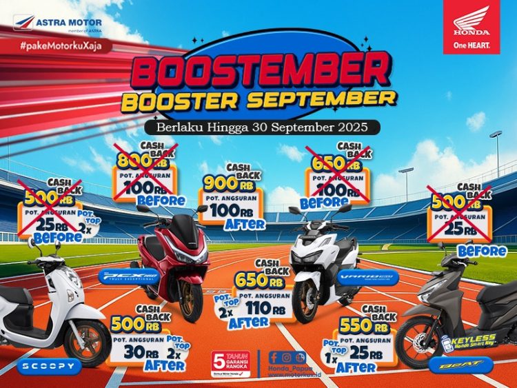 program promo spesial bertajuk “Boostember". (Foto: Istimewa)