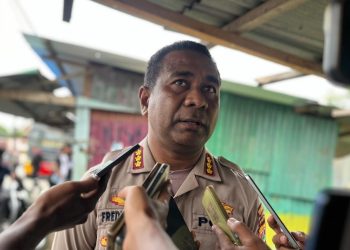 Polisi Hentikan Long March Solidaritas Aksi Uncen, Empat Penanggung Jawab Diamankan