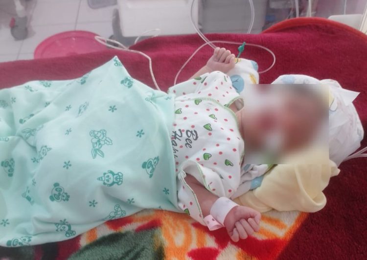 Bayi masih dalam tahap perawatan medis oleh pihak rumah sakit. (Foto: Istimewa)