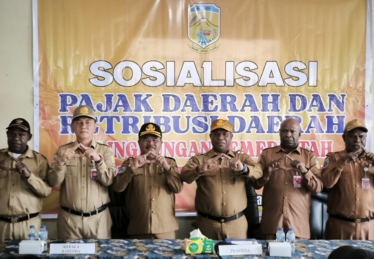 sosialisasi pajak daerah dan retribusi bagi para wajib pajak dan wajib retribusi di wilayah Puncak. (Foto: Istimewa)