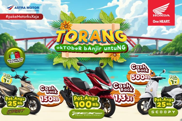 program TORANG menjadi bentuk apresiasi bagi seluruh konsumen Honda di Papua. (Foto: Istimewa)