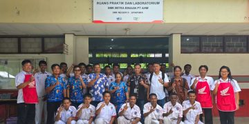 Astra Motor Papua dan SMK Santo Antonius Merauke Perkuat Sinergi Pendidikan Vokasi di Tanah Papua