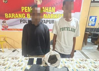 Satgas Polres Jayapura Gencarkan Operasi Sikat Cartenz-II, Bongkar Aksi Curanmor dan Narkoba