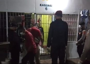 Polres dan Brimob Merauke Gelar Razia di Lapas Kelas IIB, Amankan Barang Terlarang dari Blok Hunian