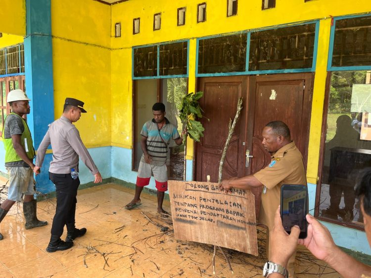 Dalam proses mediasi yang dilakukan di lokasi, suasana berjalan aman dan kondusif. (Foto: Istimewa)