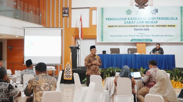 Penguatan Kapasitas Sumber Daya Manusia (SDM) Pengelola Zakat dan Wakaf Tahun 2025. (Foto: Istimewa)