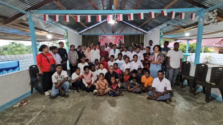 Antusias Anak - Anak Panti Asuhan Holei Roo Mengikuti Seminar Edukasi Pemuda. (Foto: Istimewa