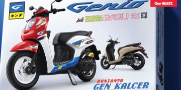 New Honda Genio Hadir dengan Tampilan Retro Stylish dan Warna Baru, Siap Ramaikan Pasar Jayapura