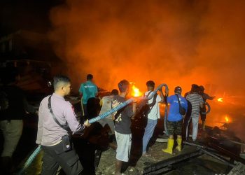 Toko Bangunan Terbakar di Keerom, Kerugian Capai Puluhan Juta Rupiah