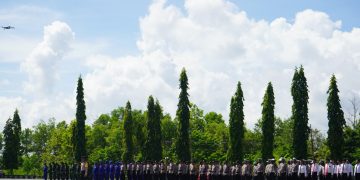 Polres Jayapura Gelar Apel Kesiapsiagaan Hadapi Potensi Bencana Hidrometeorologi