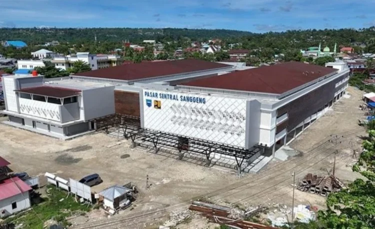 Pasar Sanggeng Manokwari. (Foto : Istimewa)