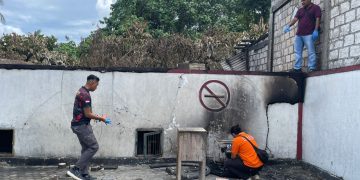 Tim INAFIS Turun ke Lokasi Kebakaran Tangki BBM di Jayapura, Polisi Kumpulkan Bukti Awal