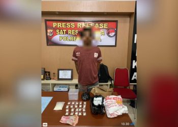 Polres Mimika Tangkap Pelaku Pengedar Obat Keras Tanpa Izin, Ribuan Butir Yarindo Disita