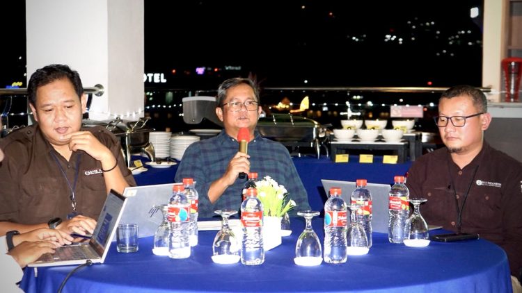 Kepala Perwakilan Bank Indonesia Provinsi Papua yang juga Wakil Ketua TPID Provinsi Papua, Faturachman dalam kegiatan Bincang – Bincang Media. (Foto: Darul Muttaqin)