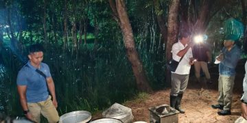 Polres Merauke dan Satpol PP Gelar Razia Produksi Sopi dan Sagero di Sejumlah Lokasi