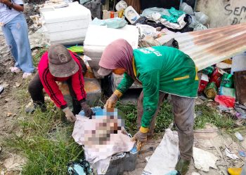 Mayat Bayi Dalam Bungkusan Kain Ditemukan di TPA, Diduga Sengaja Dibuang