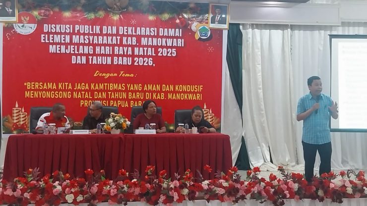 GERCIN Papua Barat Tekankan Sinergitas Lewat Deklarasi Kamtibmas Menyongsong Nataru