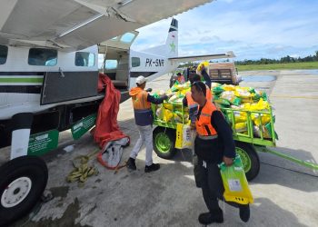 Bulog Papua Salurkan Beras SPHP ke Empat Daerah Pelosok Papua untuk Stabilkan Harga Jelang Nataru