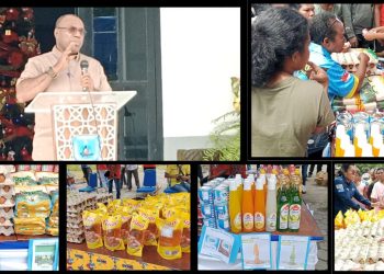 Bupati Rumansara Buka Pasar Murah Nataru: Pemerintah Pastikan Harga Sembako Tetap Stabil