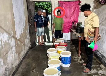 Polresta Jayapura Kota Sita Lebih dari 570 Liter Miras Lokal Ilegal