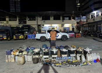Polresta Jayapura Kota Ungkap Peredaran Miras Ilegal Balo dan Stim