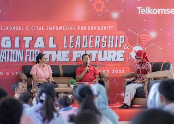 Program TDEc Telkomsel Dorong Semangat Belajar dan Akses Digital Siswa SMAN 6 Skouw Jayapura