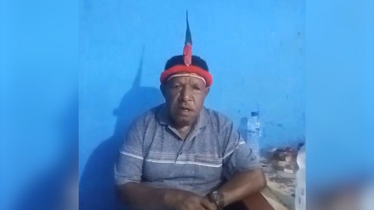 Ketua Adat Lapago Kota Jayapura Provinsi Papua, Agus Rawa Kogoya. (Foto: Istimewa)