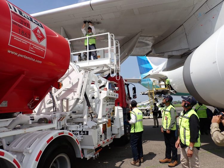 Pertamina Patra Niaga pastikan layanan Avtur ke seluruh maskapai penerbangan berjalan lancar. (Foto: Istimewa)