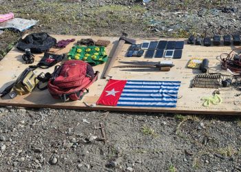 Pengamanan Humanis, Aksi Mahasiswa Pegunungan Bintang Berjalan Tertib