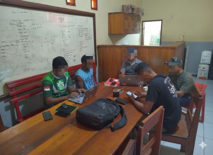 Dua pria berinisial O.K. dan I.K. yang diamankan telah ditetapkan sebagai tersangka. (Foto: Istimewa)