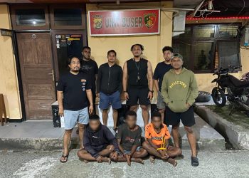 Polisi Ringkus Tiga Pelaku Pencurian Rumah di Doyo Baru