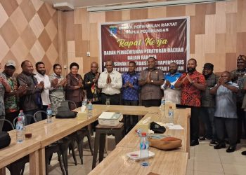Bapemperda DPR Papua Pegunungan Dorong 26 Regulasi Masuk Propemperda 2026