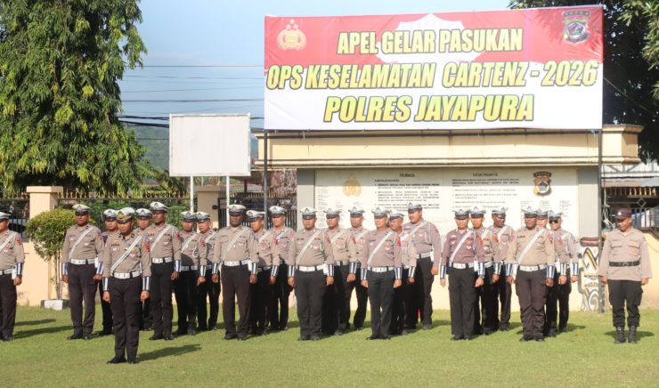 Operasi Keselamatan Cartenz 2026 Dimulai, Polres Jayapura Siapkan Personel