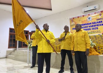 Golkar Sarmi Dorong Dominggus Catue Perkuat Mesin Partai di Kota Ombak