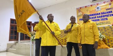 Golkar Sarmi Dorong Dominggus Catue Perkuat Mesin Partai di Kota Ombak