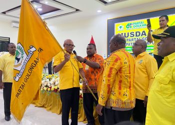 Terpilih Pimpin Golkar Jayapura, Yansen Monim Pasang Target Rebut Kembali Basis Politik Hingga Pemilu 2029