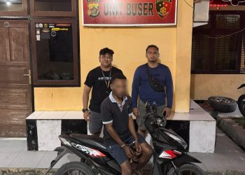 Polres Jayapura Ringkus Terduga Pelaku Pencurian Sepeda Motor