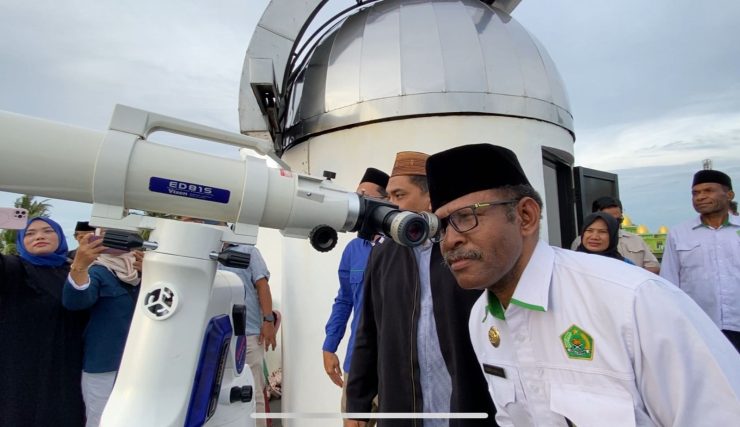 Hilal Minus 1,93 Derajat di POB Merauke, Kakanwil Kemenag Papua Ajak Umat Jaga Toleransi