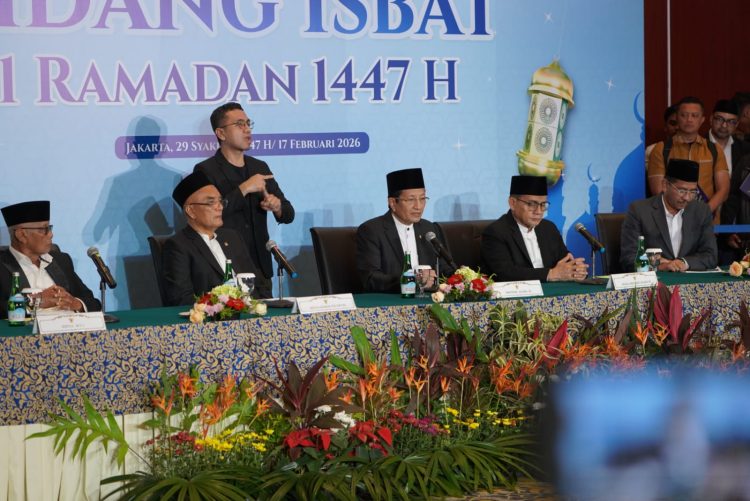 Sidang Isbat (penetapan) 1 Ramadan 1447 H yang dipimpin Menteri Agama Nasaruddin Umar. (Foto: Istimewa)