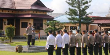 Apel Perdana, Kapolres Jayapura Tegaskan Respons Cepat dan Profesionalisme Anggota