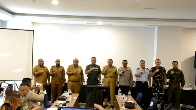 Rapat Koordinasi Stabilitas Keamanan Papua Pegunungan sebagai langkah strategis memperkuat sinergi lintas sektor. (Foto: Istimewa)