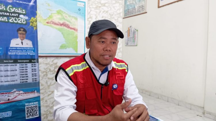 Kepala PT Belibis Papua Mandiri Cabang Jayapura, Andi Salman. (Foto : Syahriah)