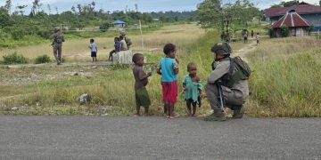Satgas Damai Cartenz Perkuat Pendekatan Humanis Lewat Patroli Dialogis di Nduga