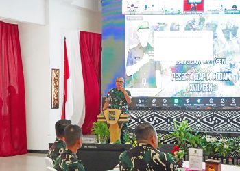 Evaluasi 2025, Susun Strategi 2026: Kodam XVII/Cenderawasih Tegaskan Komitmen Kemanunggalan TNI-Rakyat