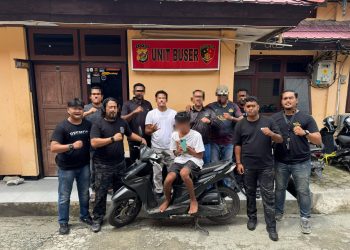 Pelaku Curanmor Dijemput di Bandara Sentani