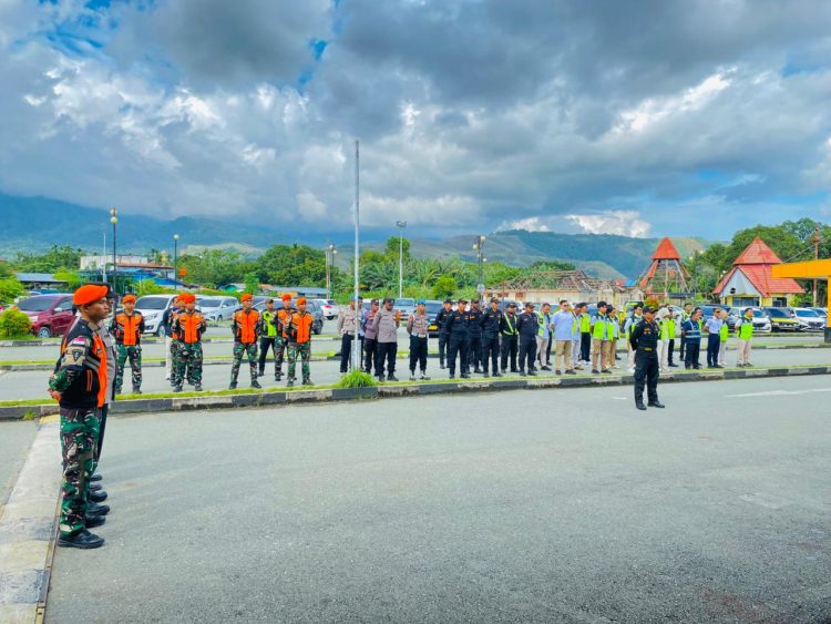 Posko Terpadu Angkutan Udara Lebaran 1447 H/2026 di Bandara Internasional Sentani resmi ditutup. (Foto: Istimewa)